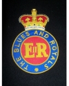 Small Embroidered Badge - Blues and Royals